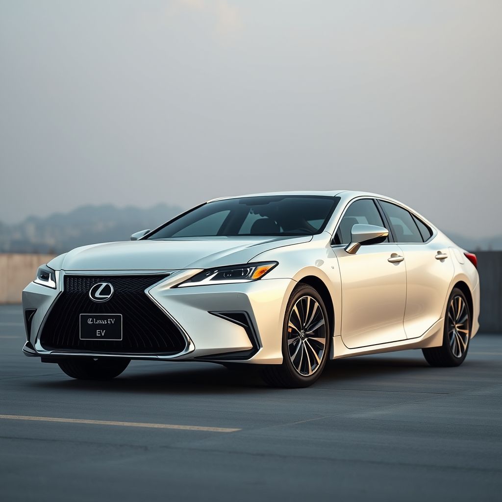 ดีไซน์ล้ำสมัยของ Lexus ES EV ใหม่!